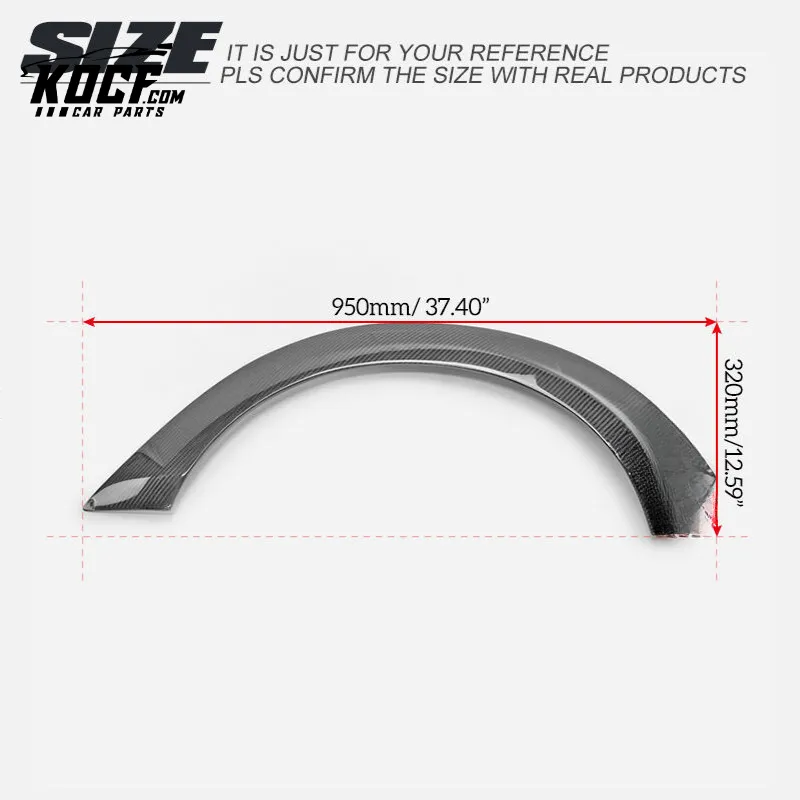 GR86 ZN8 BRZ ZD8 VRSA1 TYPE REAR FENDER TRIM  5MM