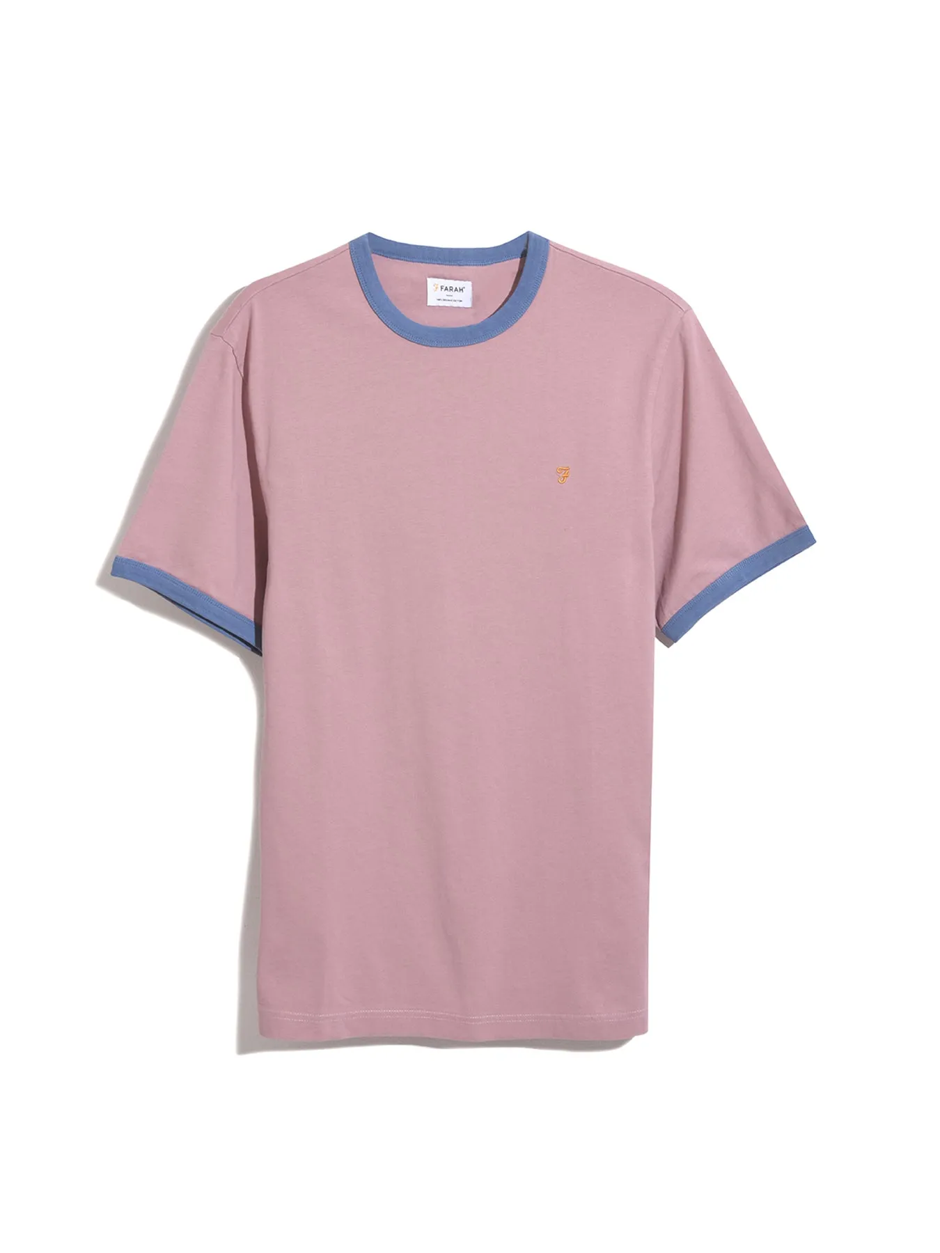 Groves Regular Fit T-Shirt In Dark Pink