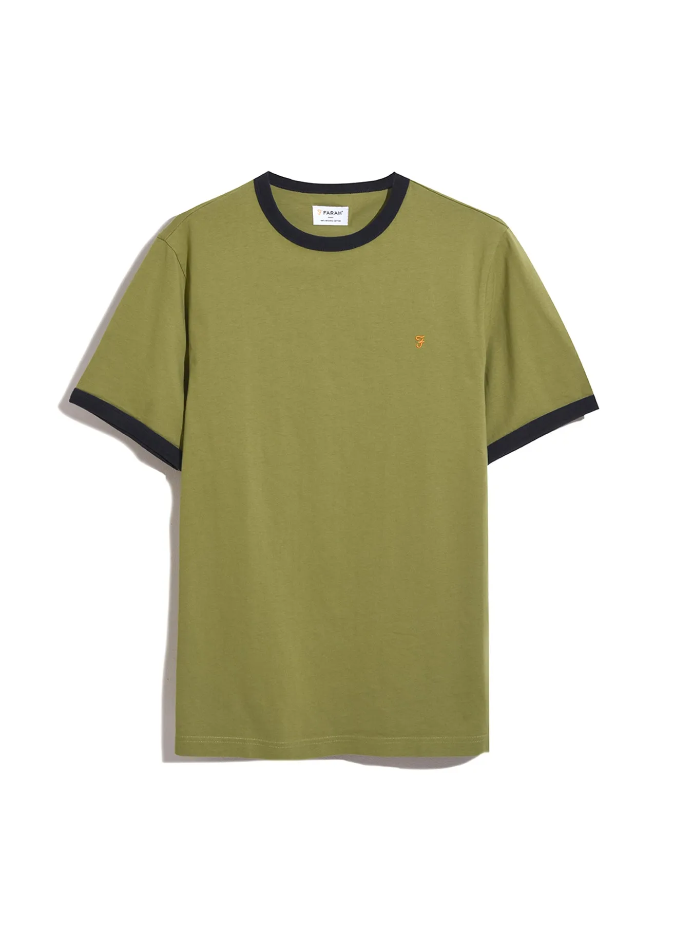 Groves Regular Fit T-Shirt In Moss Green