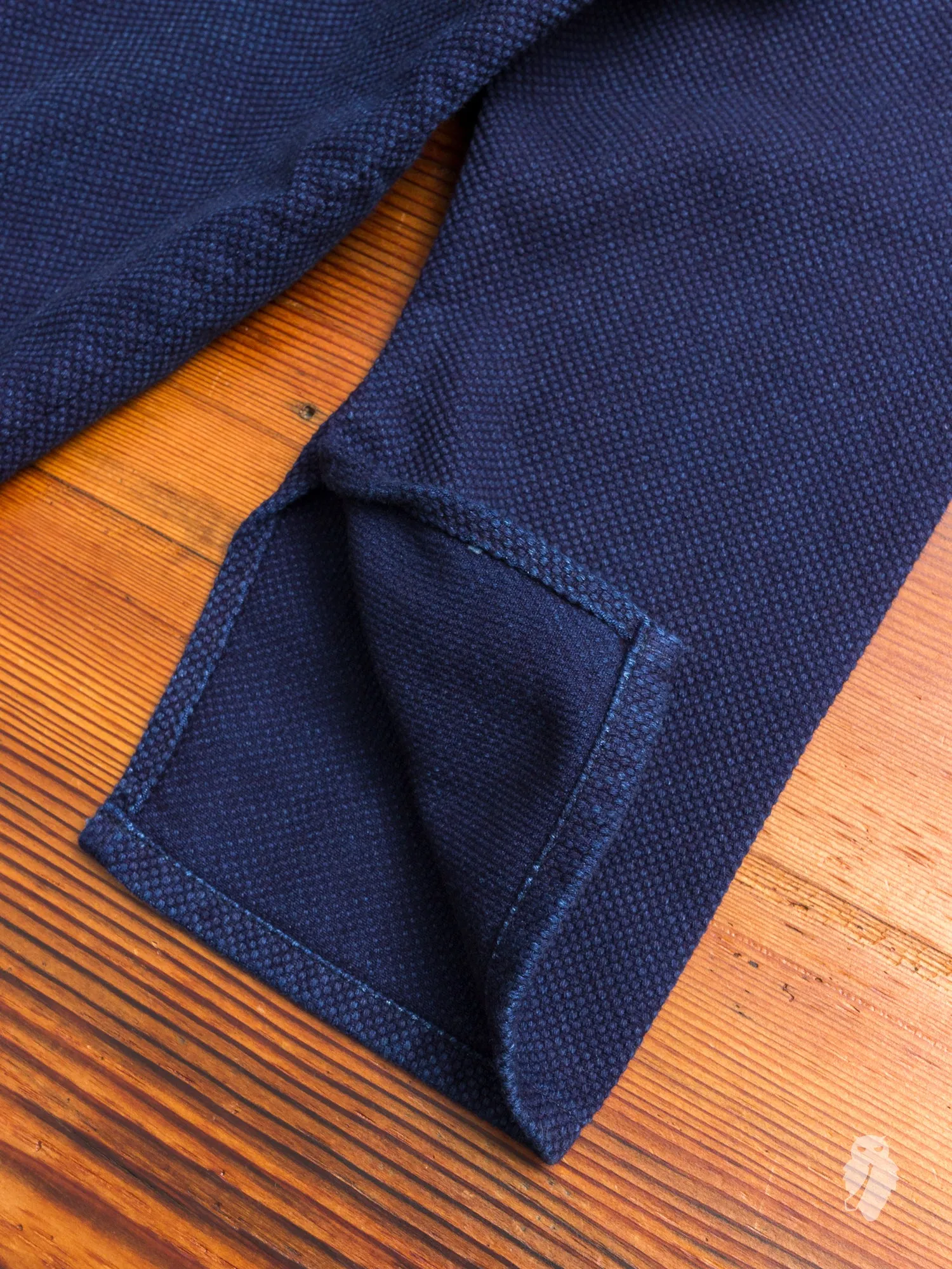 Haori Sashiko Coat in Indigo