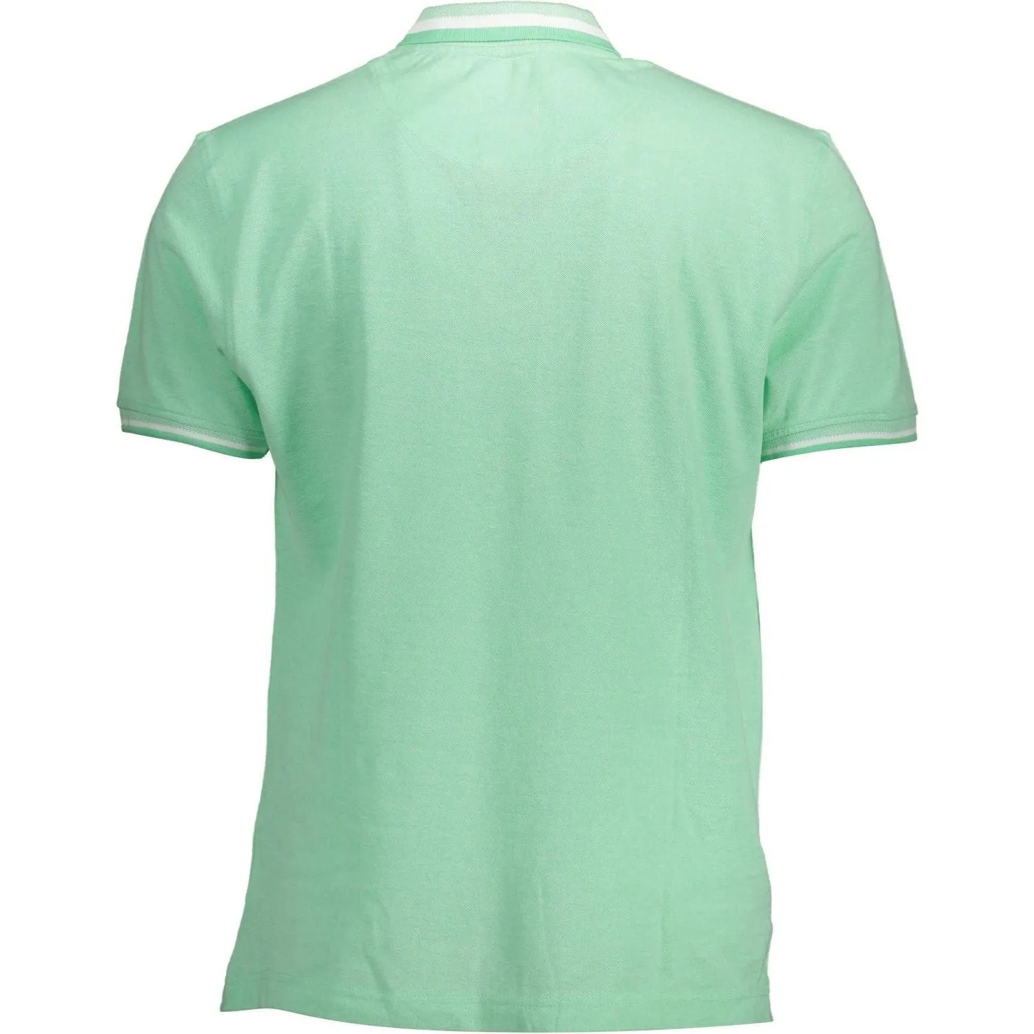 Harmont & Blaine Green Cotton Men Polo Shirt