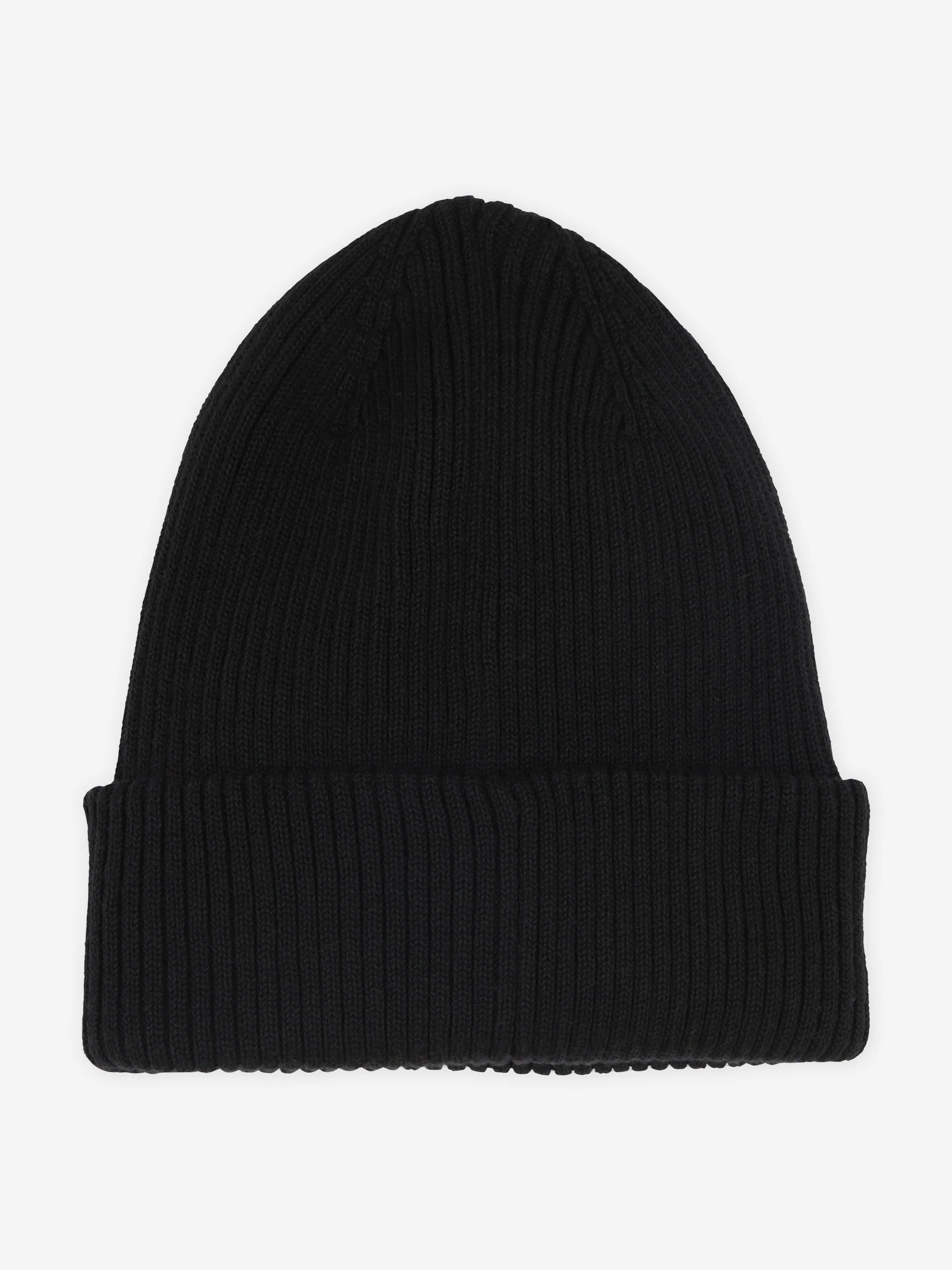 Hugo Kids Knitted Beanie Hat in Black