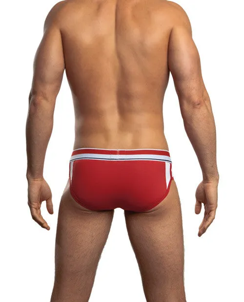 Jack Adams Relay Brief Red-white Xl