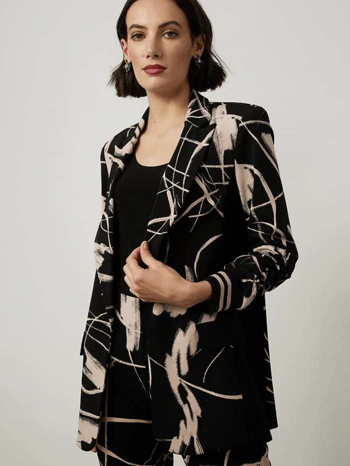 Joseph Ribkoff S Printed Blazer 214289 642