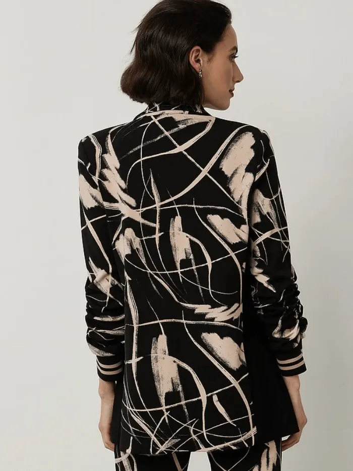 Joseph Ribkoff S Printed Blazer 214289 642