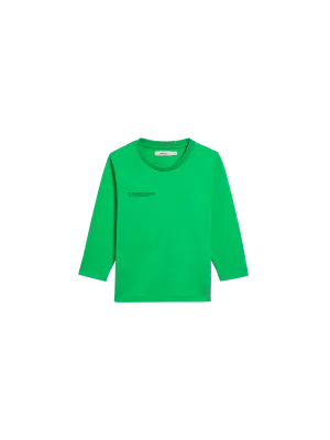 Kids' 365 Long Sleeve T-shirt—jade green