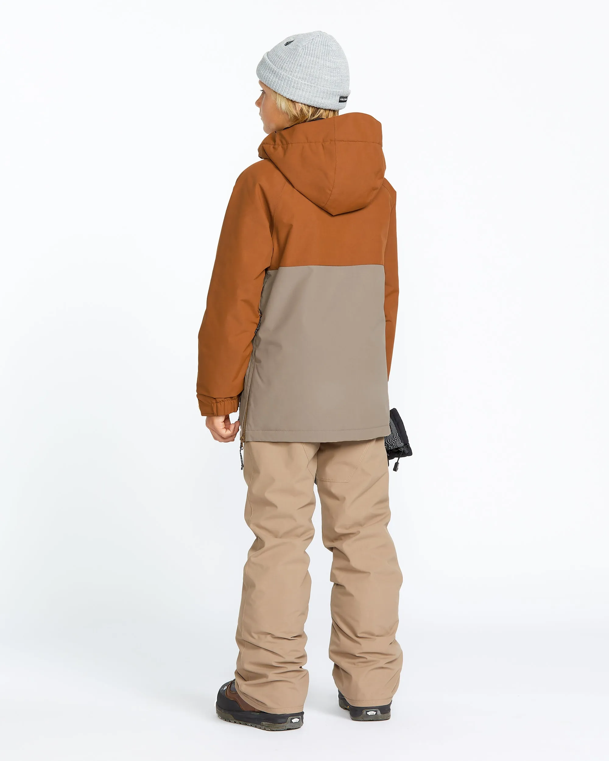 Kids Sluff Insulated Pullover - Caramel