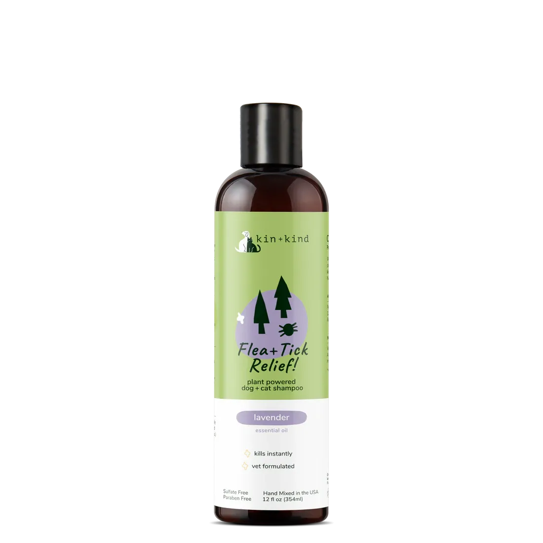 Kin   Kind Organic Flea and Tick Shampoo