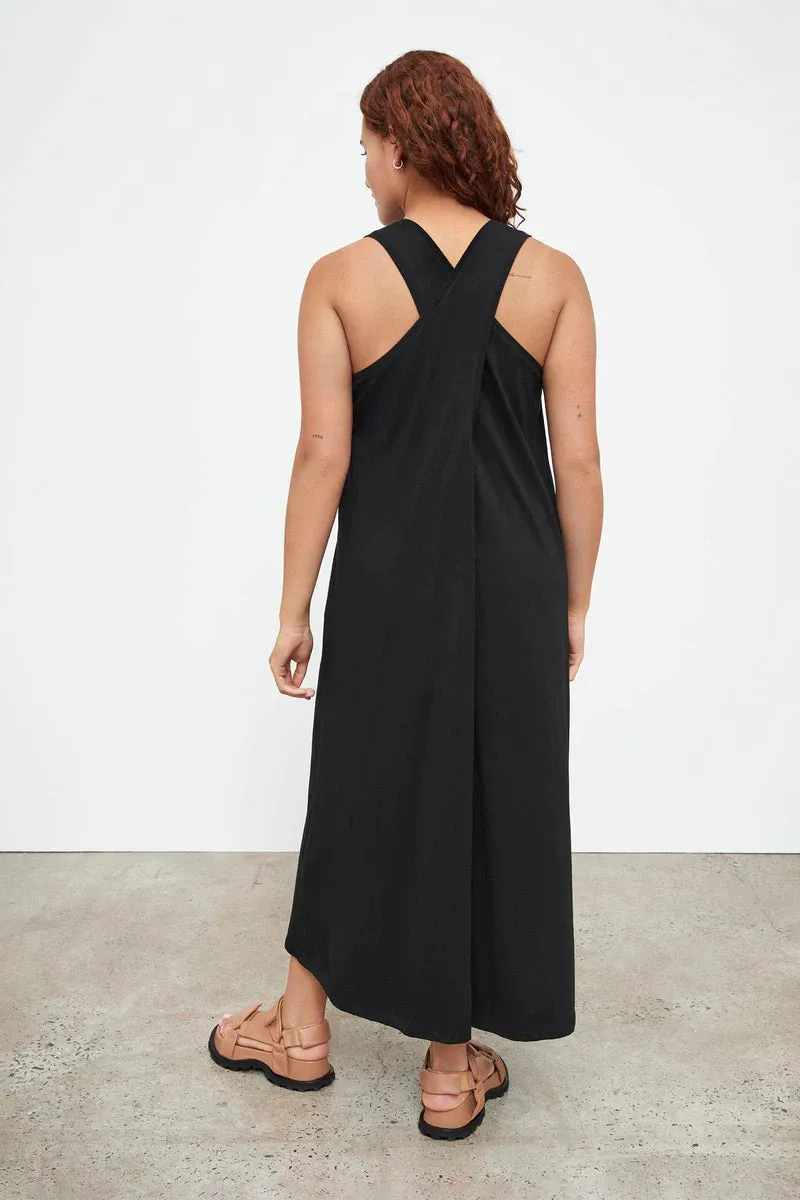 Kowtow Cross Back Dress - Black