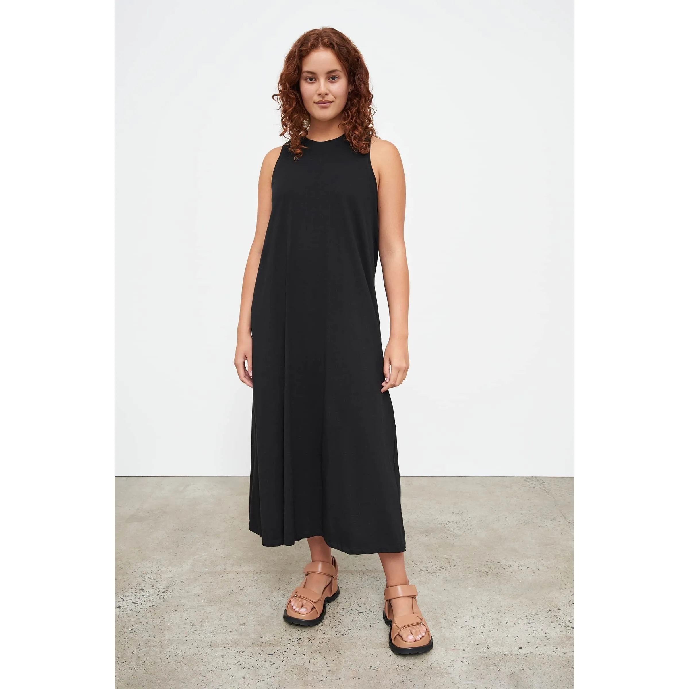 Kowtow Cross Back Dress - Black