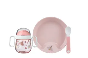 Little Dutch dinnerware set Mio Flowers and butterflies