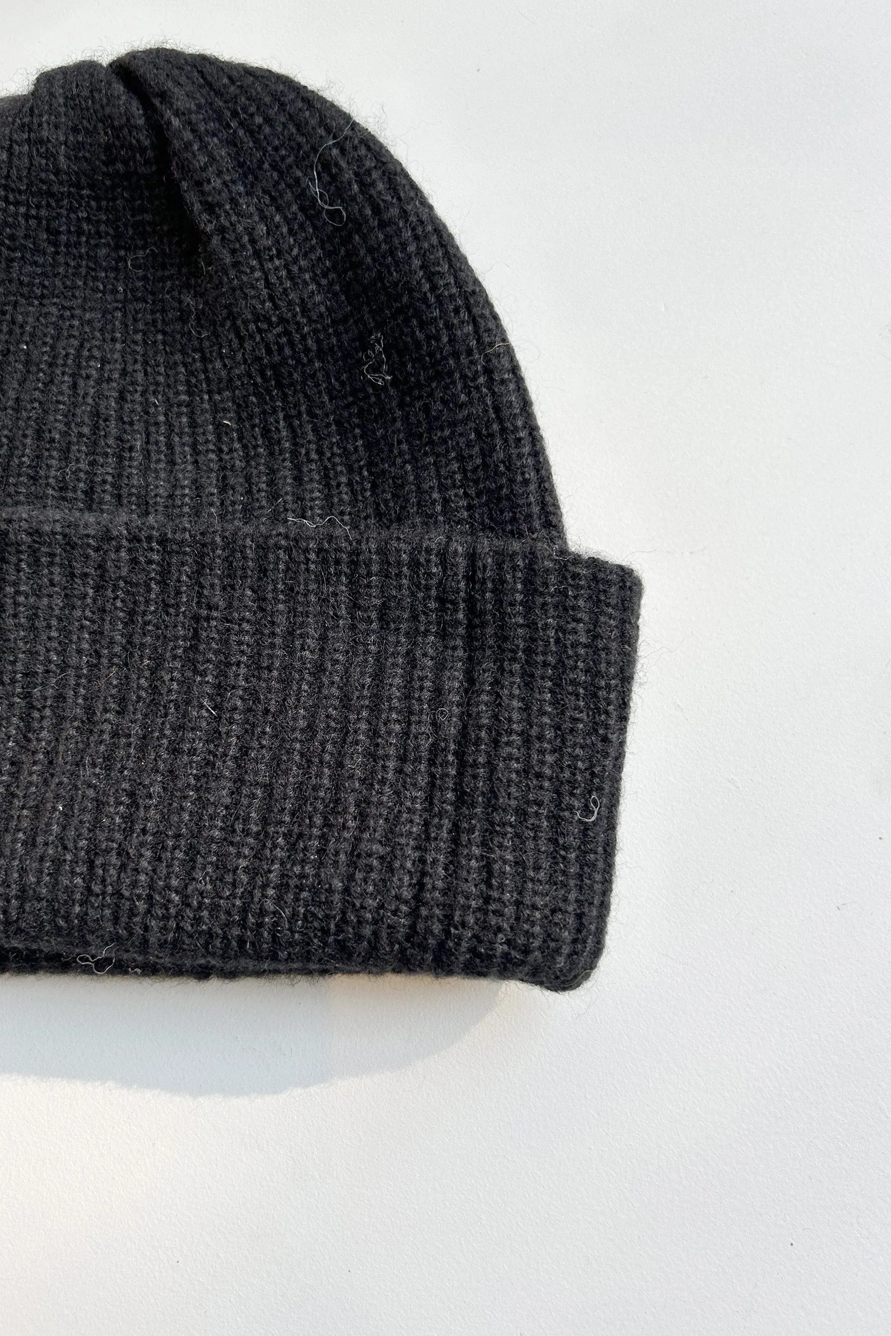 Lofted Beanie in Alpaca Wool Blend