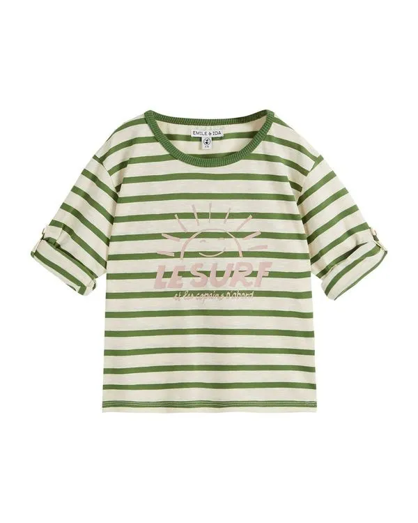 Long-sleeved Striped T-Shirt