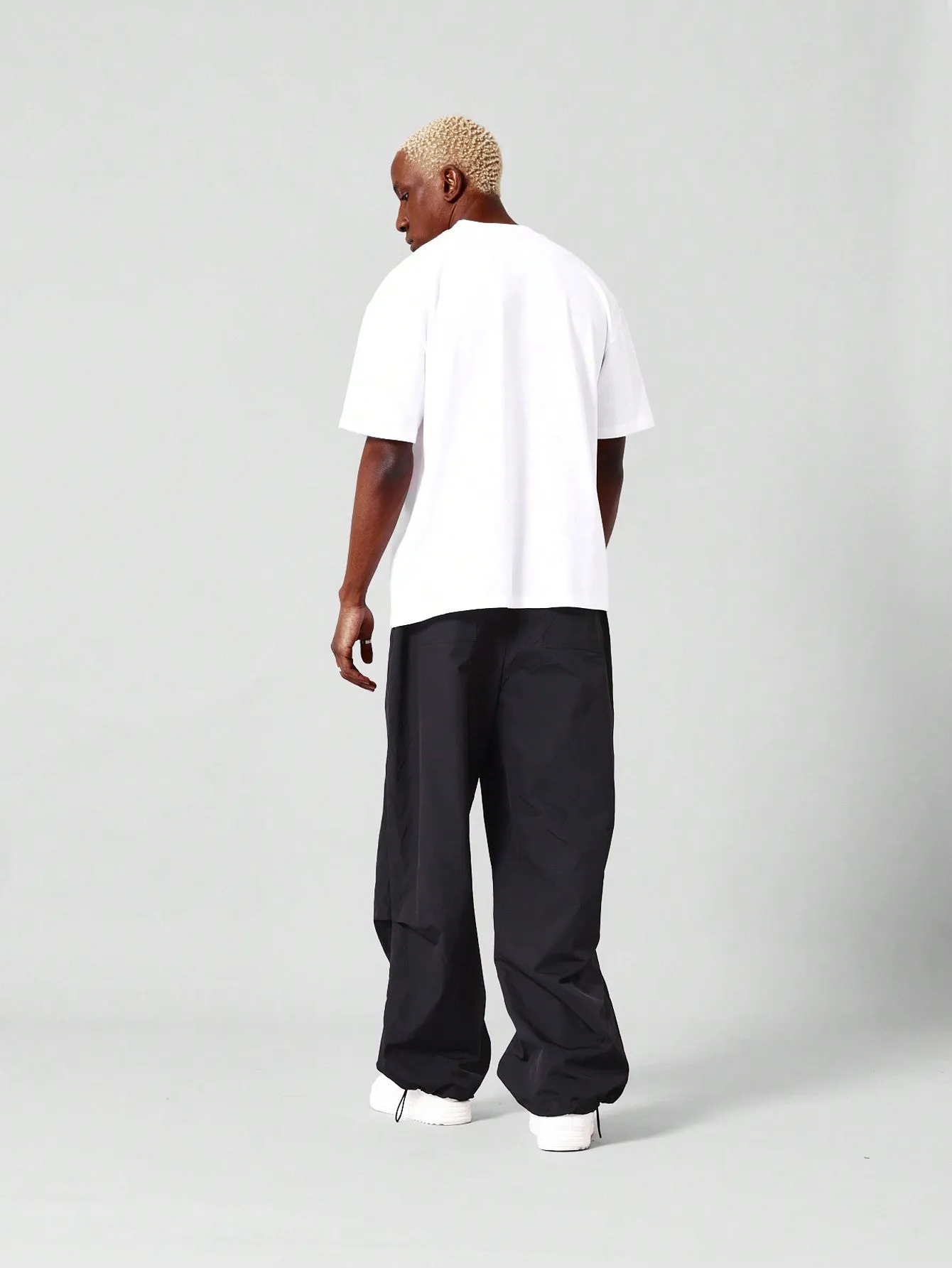 Loose Fit Nylon Pant