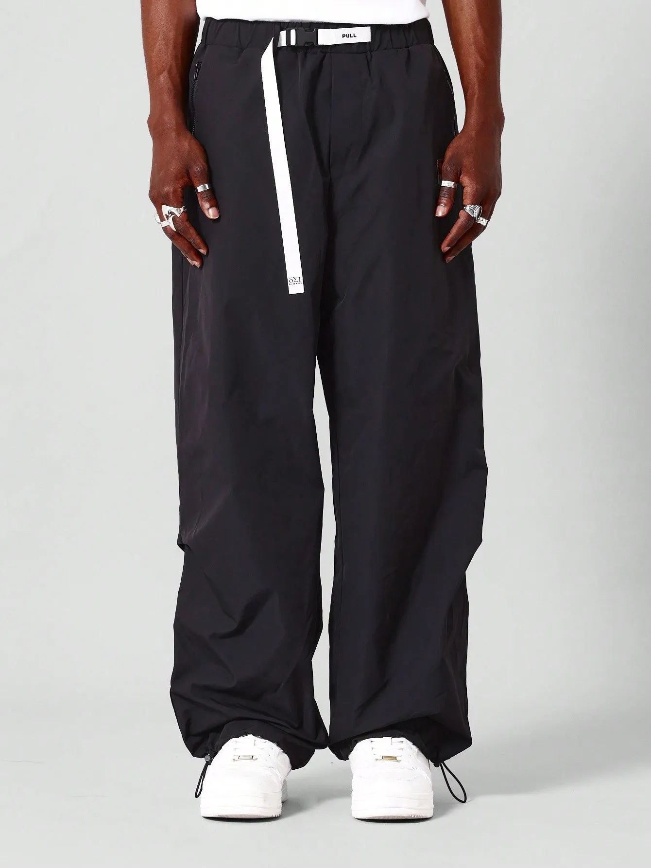 Loose Fit Nylon Pant