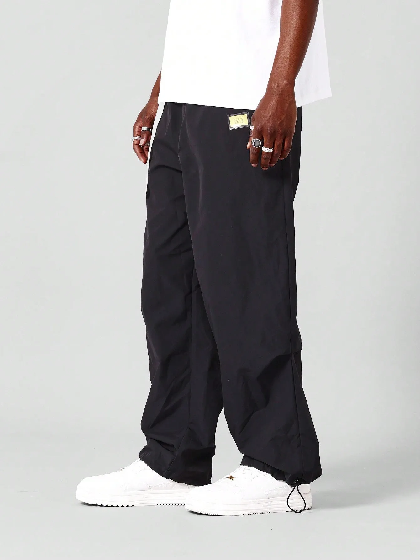 Loose Fit Nylon Pant