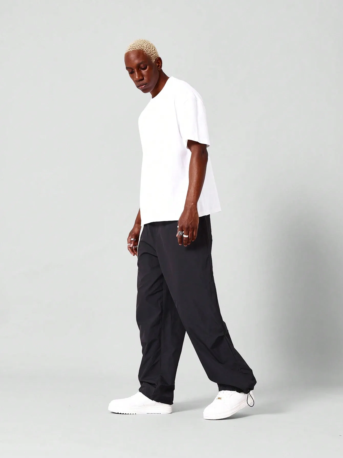 Loose Fit Nylon Pant