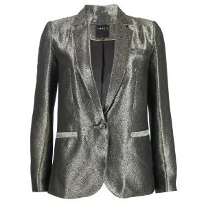 Lou Boyfriend Blazer in Gold