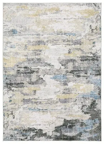 Malibu MAL01 Ivory/Grey Rug