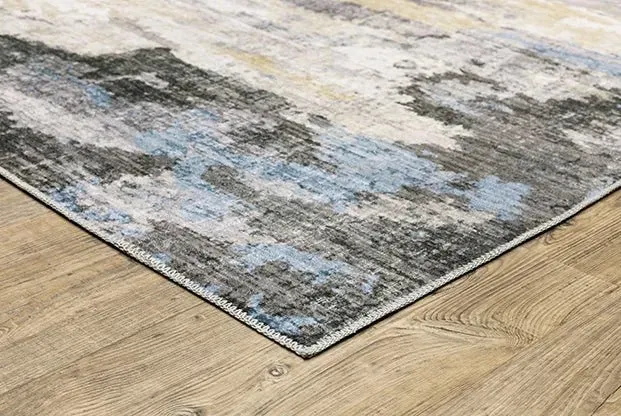 Malibu MAL01 Ivory/Grey Rug