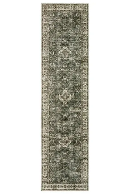 Malibu MAL04 Blue/Beige Rug