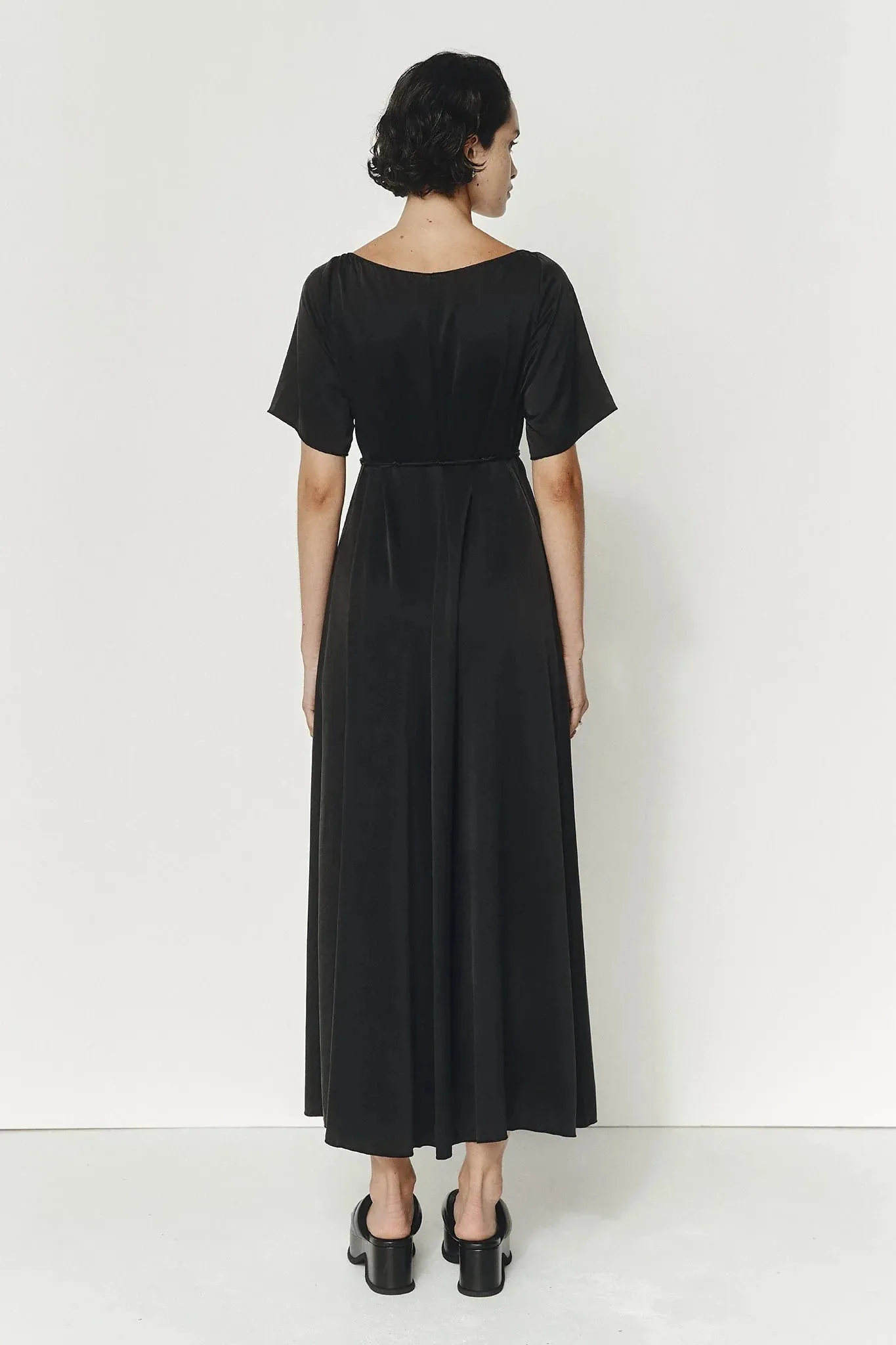 Marle Holly Dress - Silk - Black