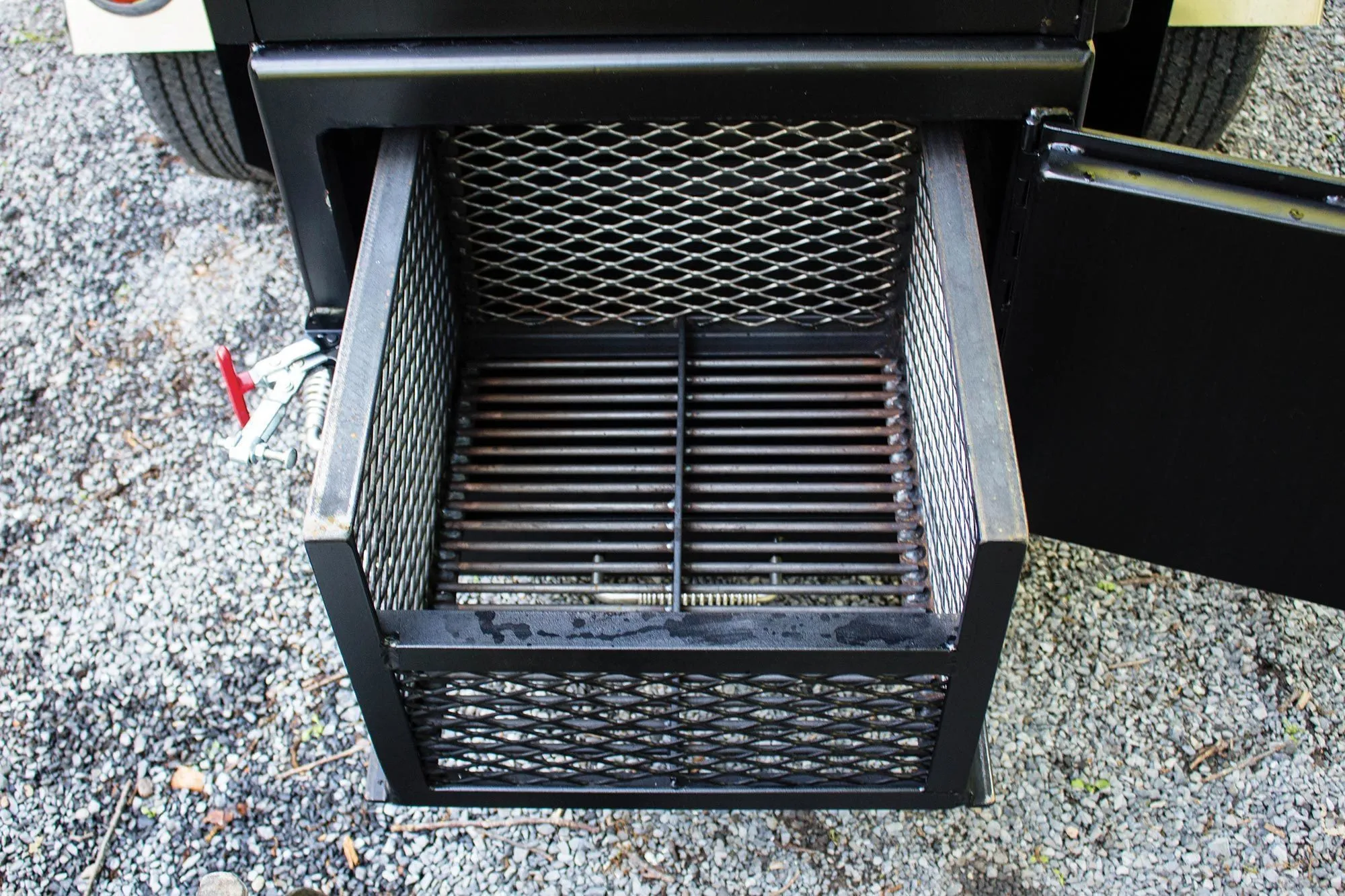 Meadow Creek TS-250 Barbeque Offset Smoker Trailer