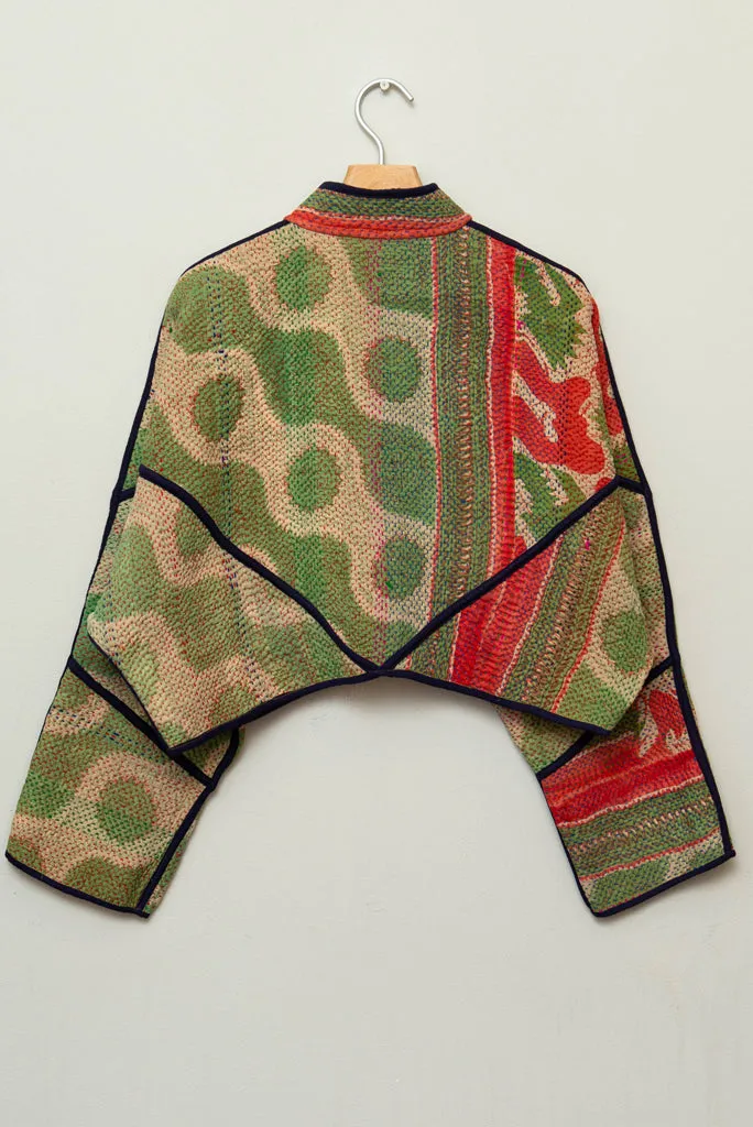 NAMAI KAIRA REVERSIBLE JACKET, ORGANIC SHAPES