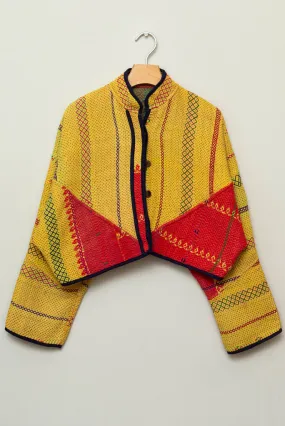 NAMAI KAIRA REVERSIBLE JACKET, ORGANIC SHAPES