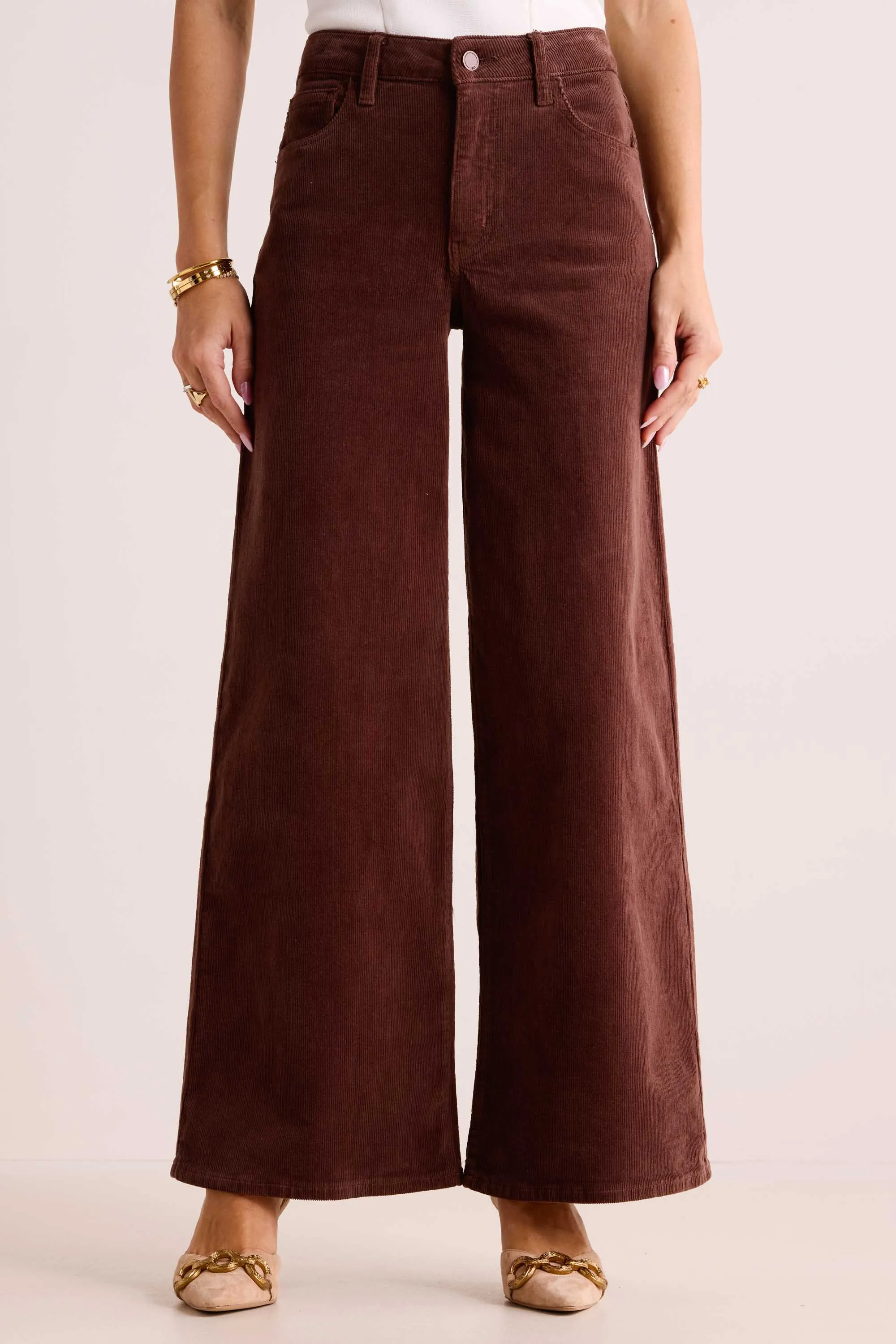 Natalie Pants - Brown