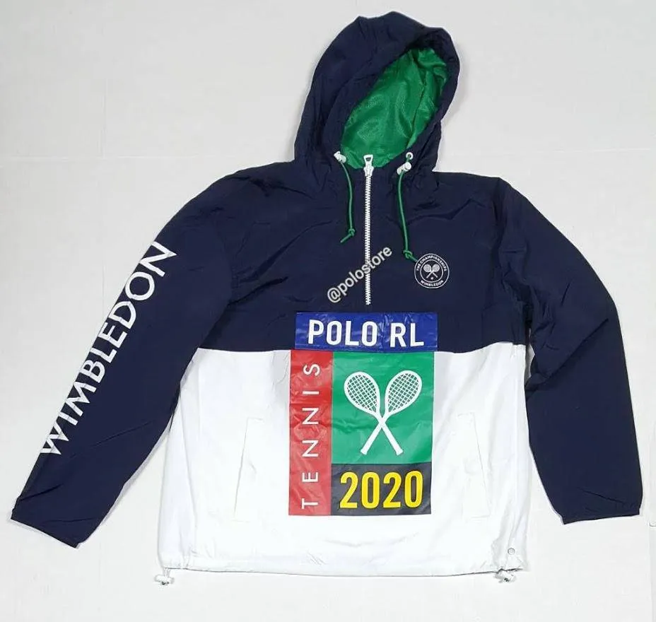 Nwt Polo Ralph Lauren Tennis Polo RL 2020 Windbreaker