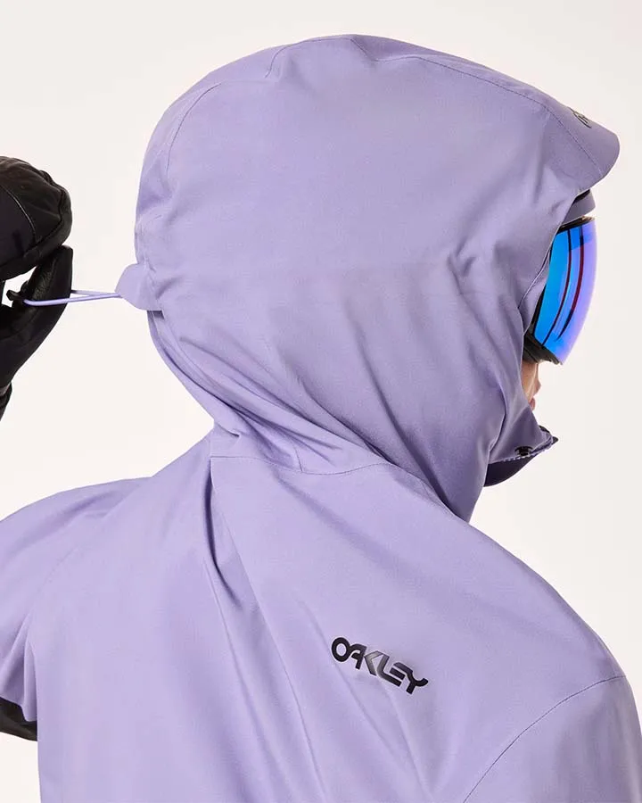 Oakley Women's Tnp Tbt Insulated Anorak - Blackout/New Lilac