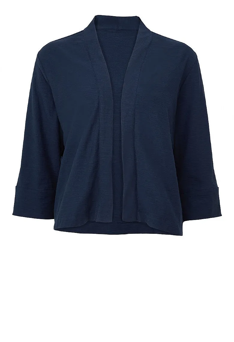 Organic Cotton Slub Sula Jacket -  Soft Navy