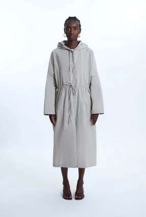 Oversized Long Raincoat