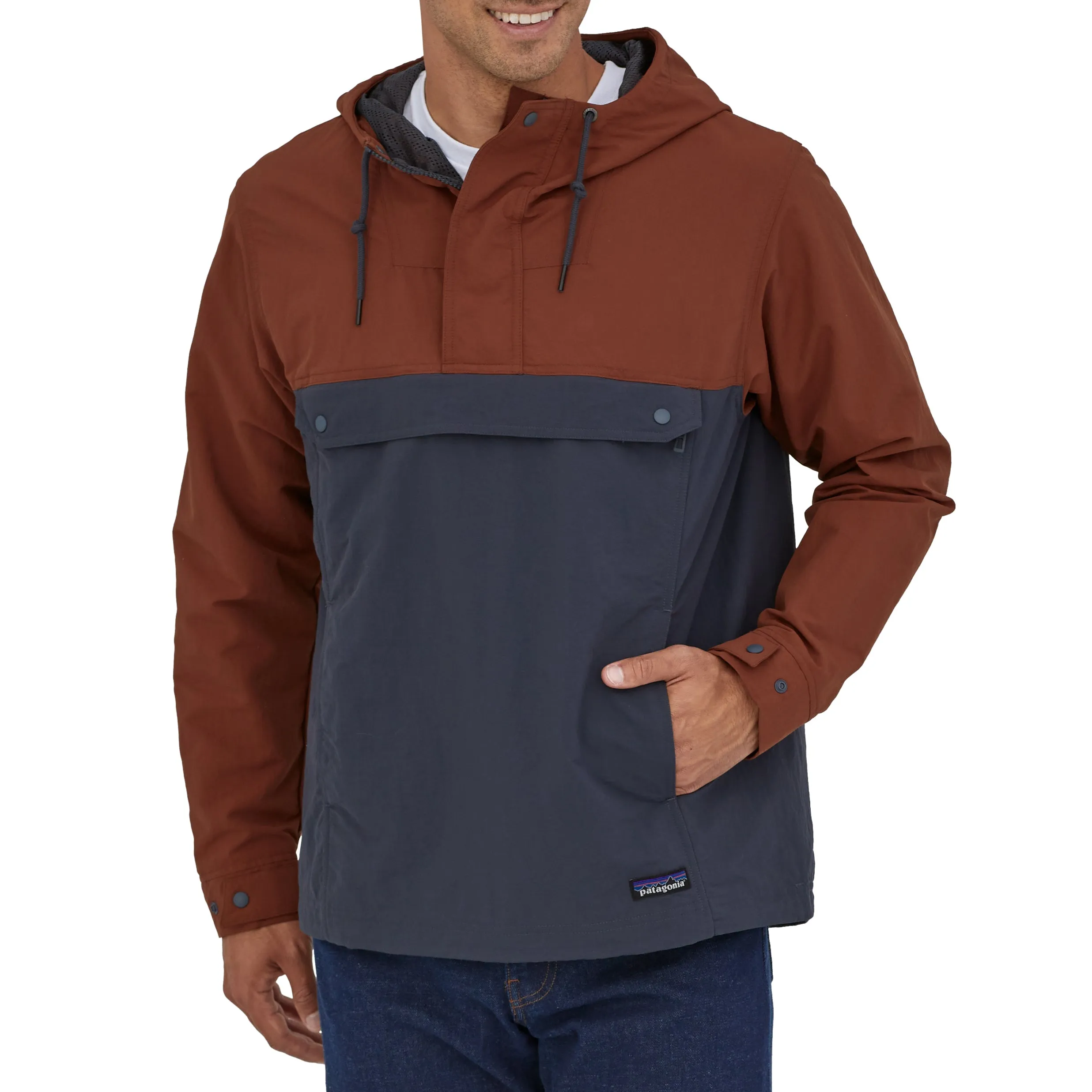 Patagonia Isthmus Anorak Pullover Hooded Jacket