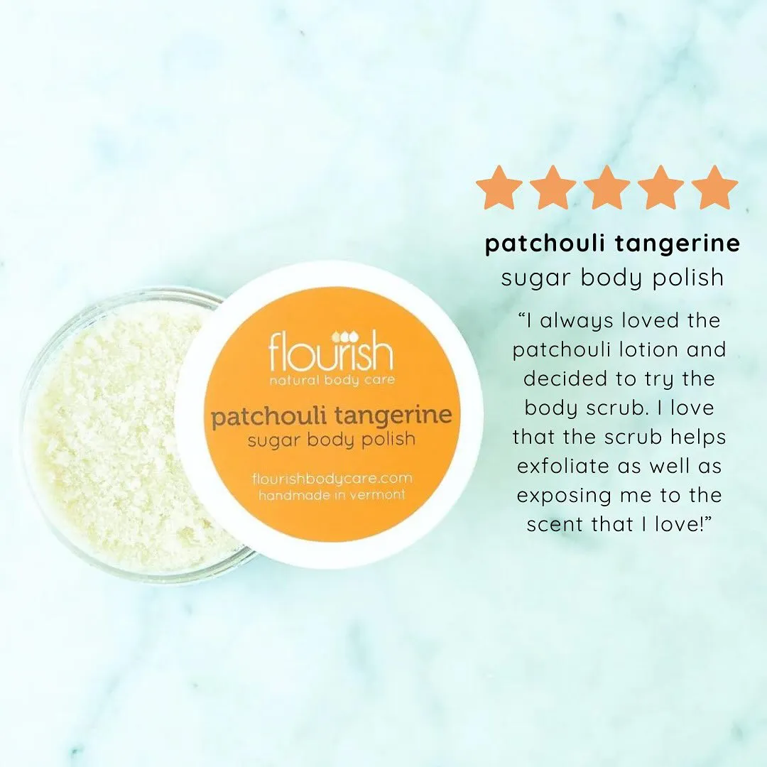 Patchouli Tangerine Sugar Body Polish