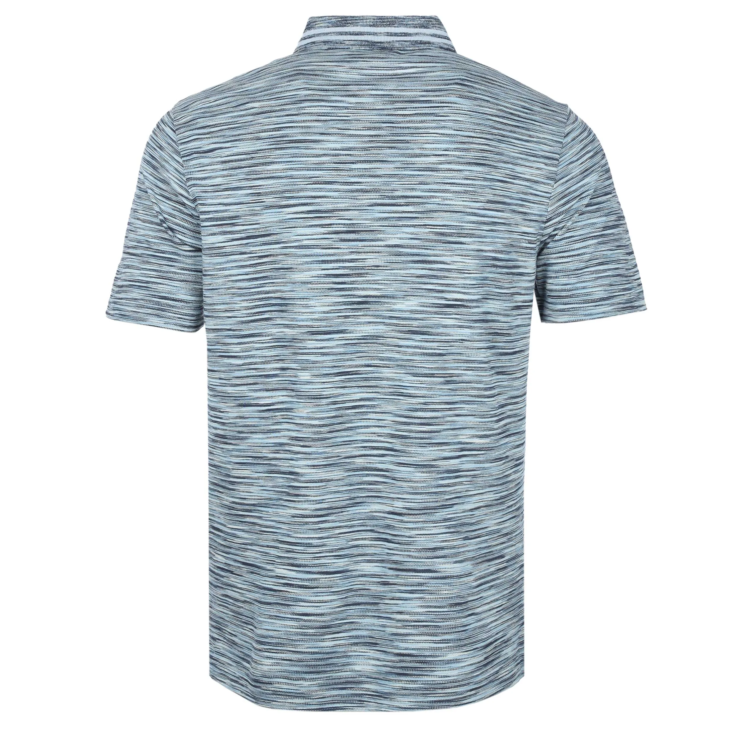 Paul Smith Space Dye Polo Shirt in Blue