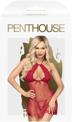 Penthouse Libido Boost Red Mini Dress with Thong