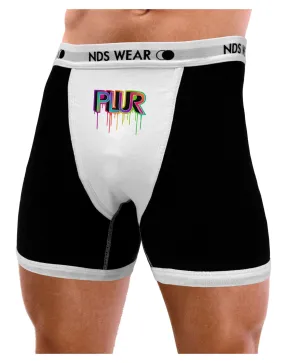 PLUR Paint Mens Boxer Brief Underwear