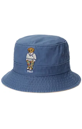 Polo Ralph Lauren Classic Polo Bear Twill Bucket Hat - Old Royal