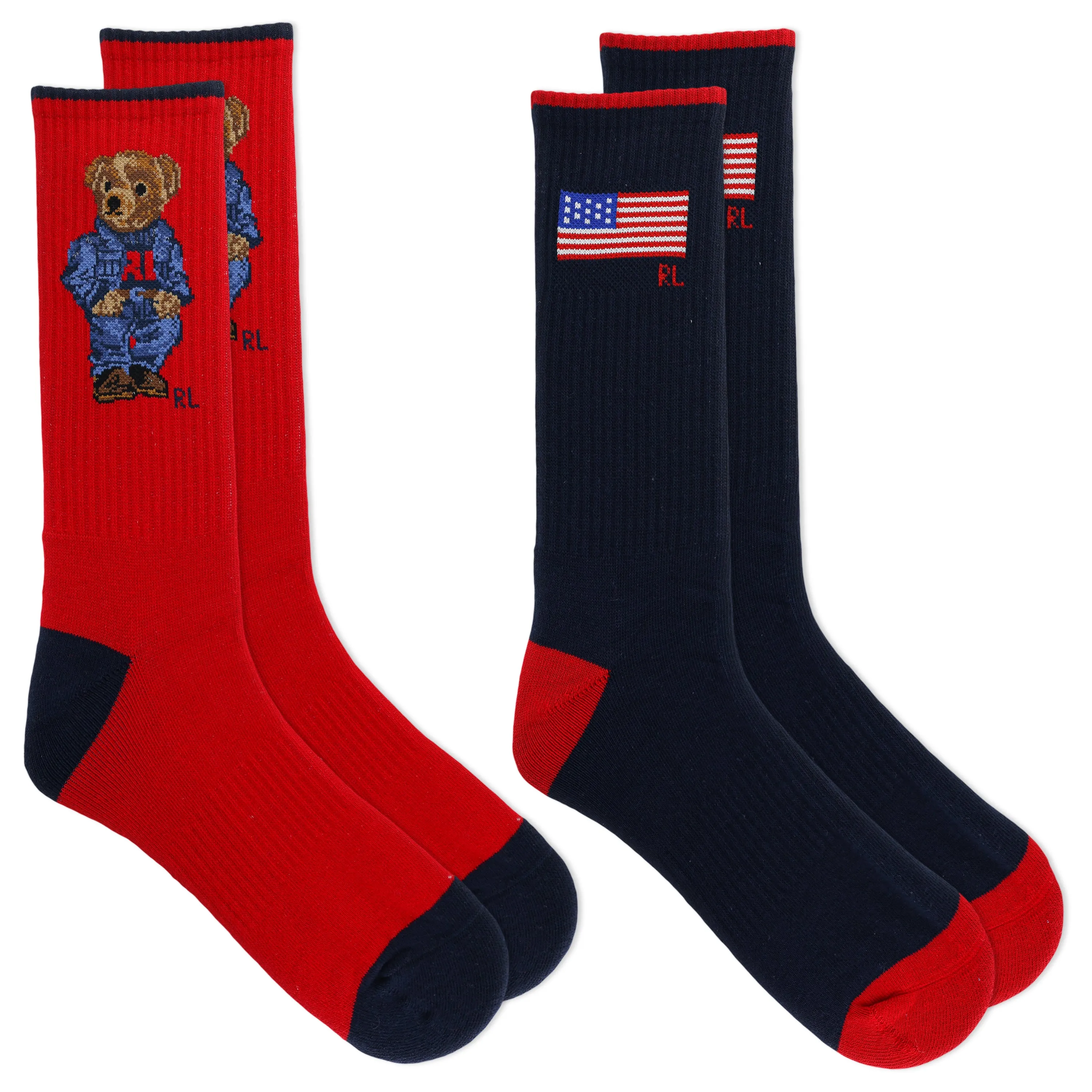 Polo Ralph Lauren Men's 2-Pack Crew Socks