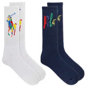 Polo Ralph Lauren Men's 2-Pack Crew Socks