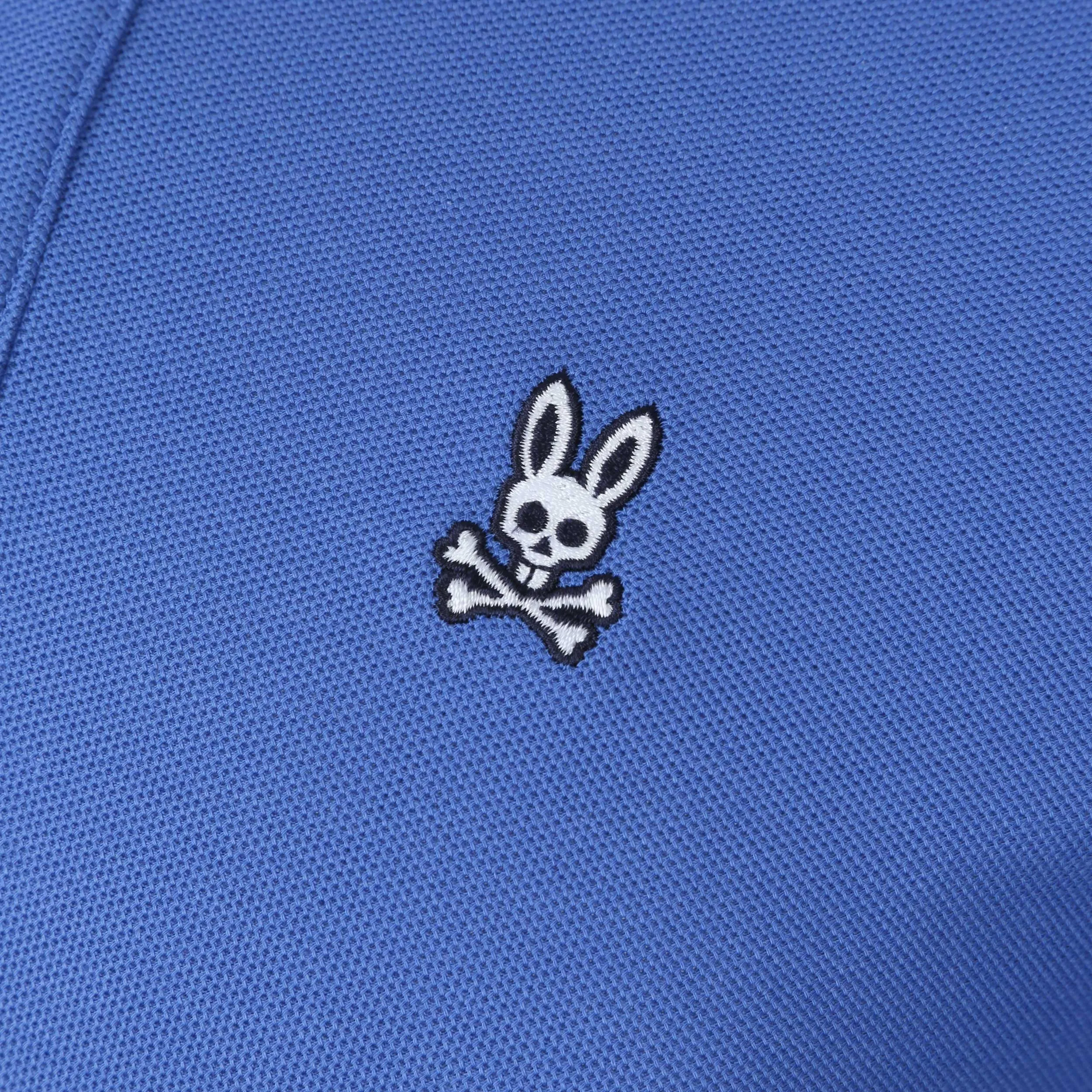 Psycho Bunny Speed Pique Polo Shirt in Dazzling Blue