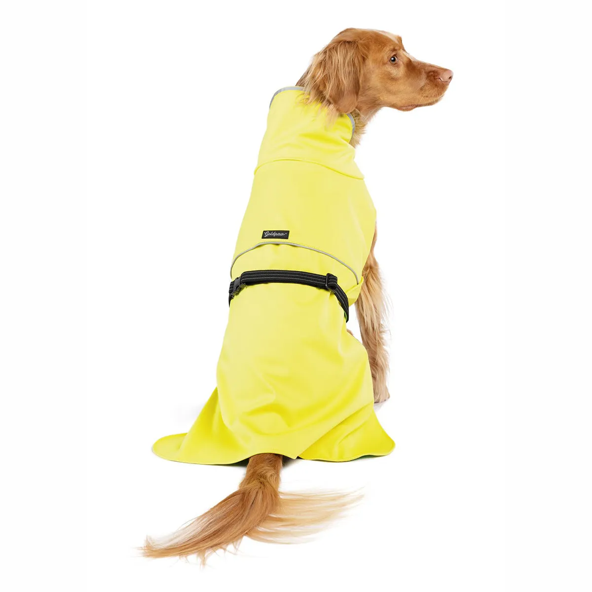 Rain Paw II Dog Raincoat Yellow