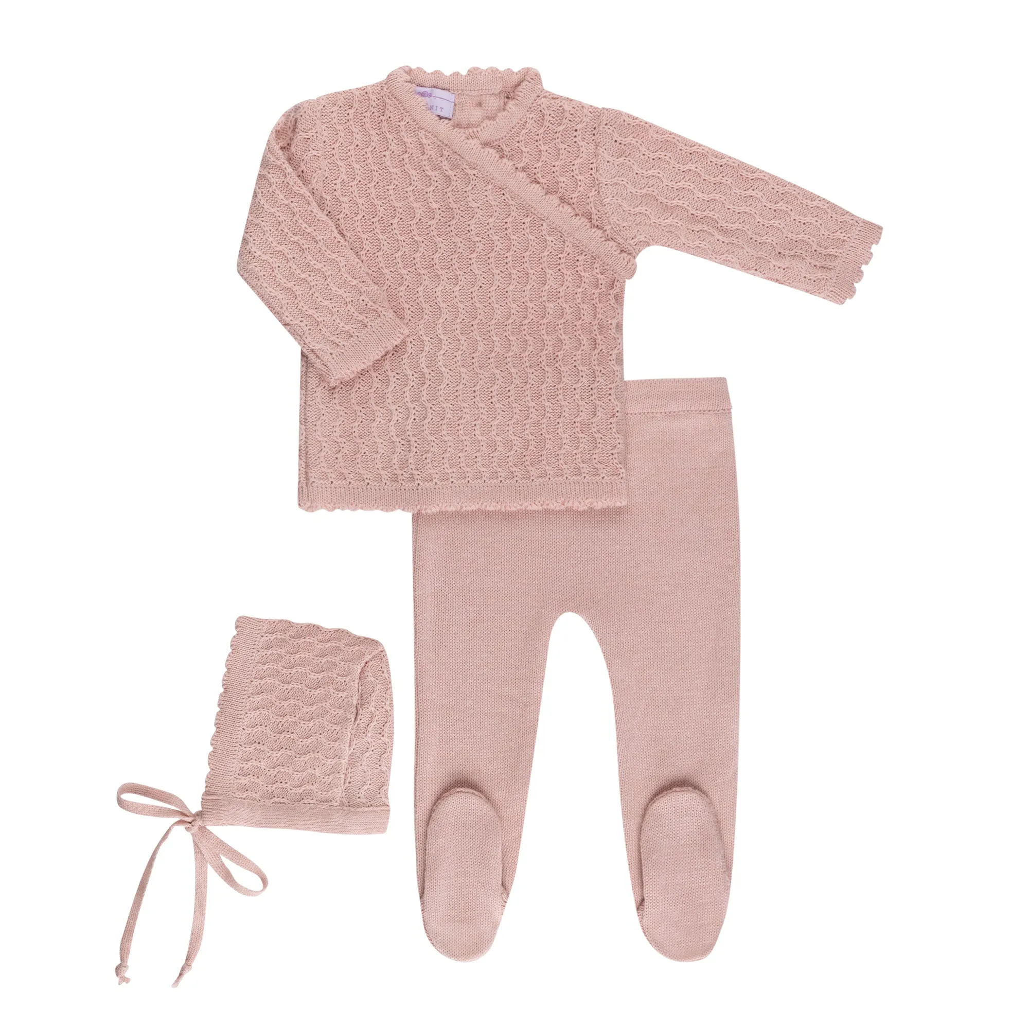 Raz Layette Set ~ Rose