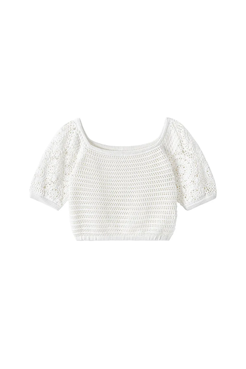 Resort Style Off-Shoulder Knit Top