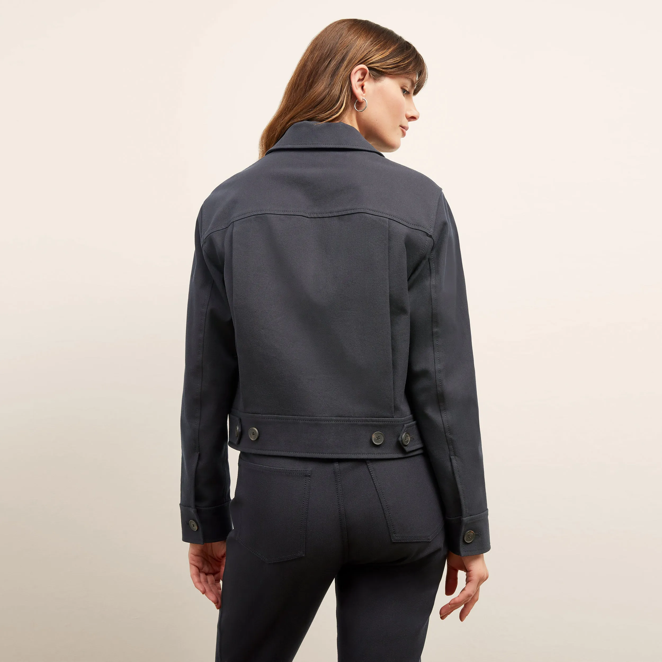 Rhoda Jacket - Eco Better Than Denim :: Ink