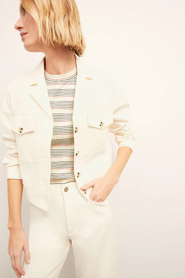 Rhoda Jacket - Eco Better Than Denim :: Tusk