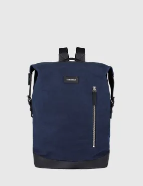 Sandqvist Adam Backpack (Canvas) - Blue