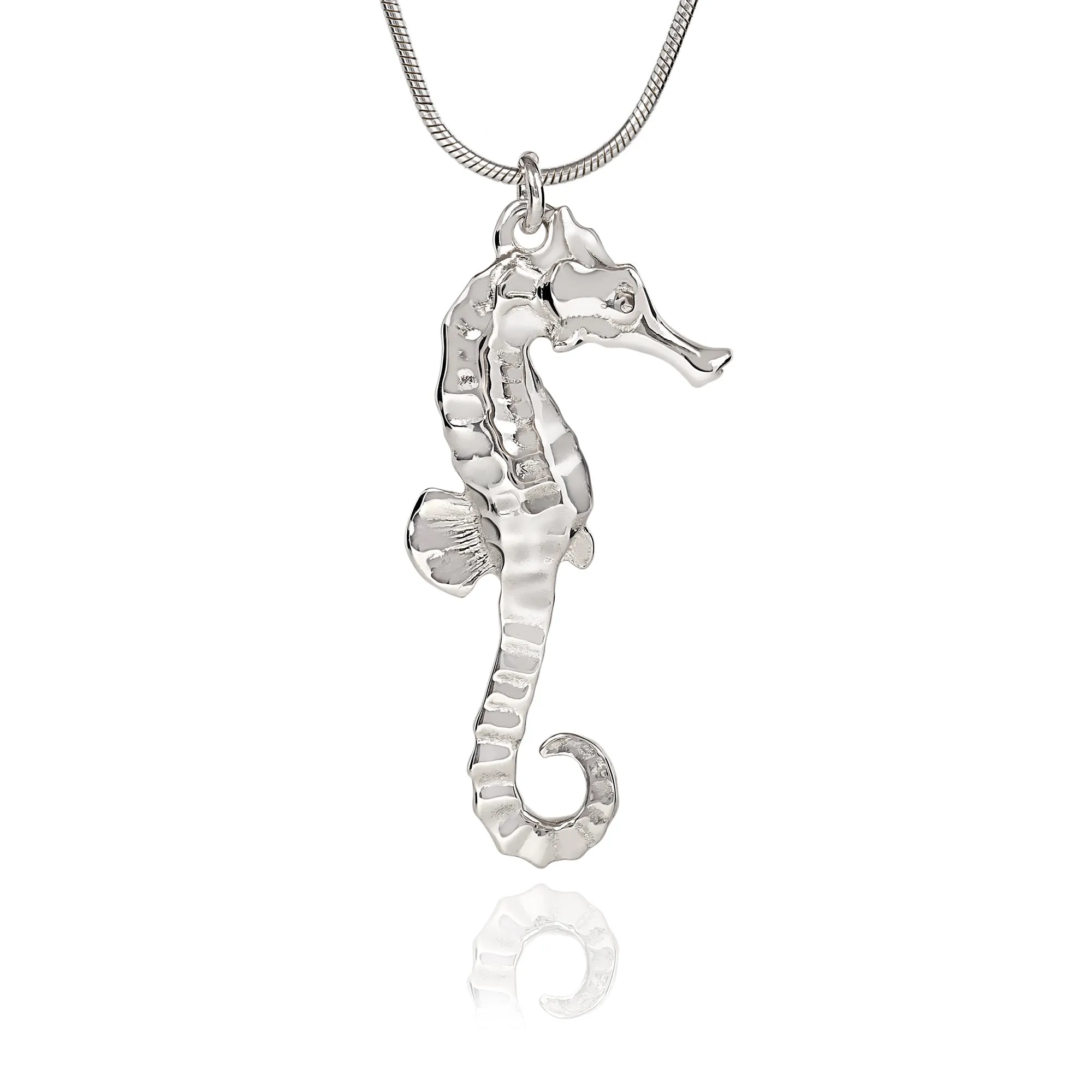 Seahorse Necklaces for Women Sterling Silver- Sea Horse Jewelry for Women, Seahorse Gifts, Seahorse Charm, Seahorse Pendant